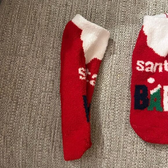 NWOT Santa Baby cozy socks - Picture 4 of 4